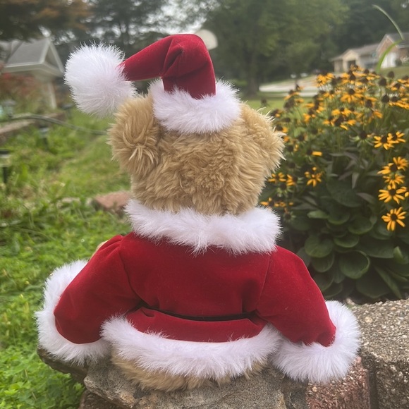 NWT Annette Funicello Bear Guisseppe Santa 11" Limited Edition Mohair Bear - Picture 8 of 11